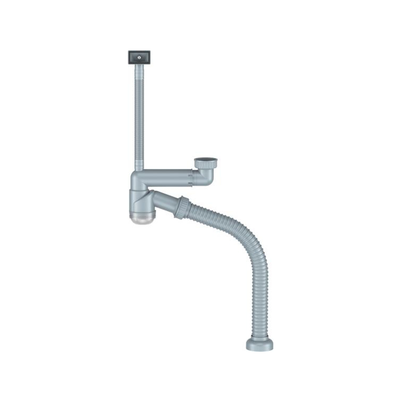 BSJ708DY Single Bowl Overflow Rear Outlet Drain Pipe BSJ708DY Single Bowl Overflow Rear Outlet Drain Pipe